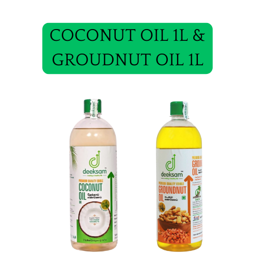 DEEKSAM WOOD PRESSED COCONUT-GROUNDNUT EACH 1L